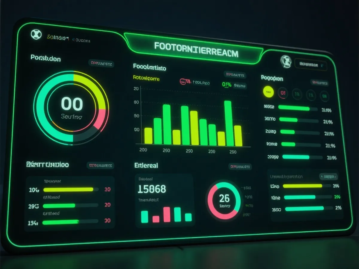 足球数据中心信息图